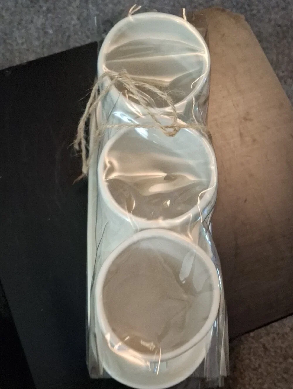 NWT Rae Dunn HAIR, FACE, NAILS Ceramic Organizer